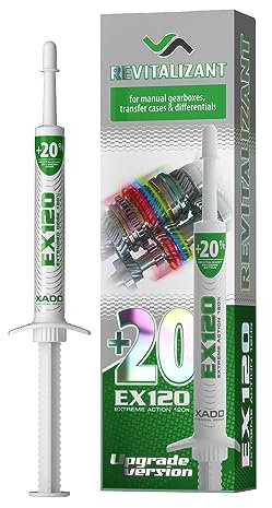 XADO Revitalizant EX120 para transmisiones y cajas de cambio mecánicas. Aditivo concentrado que protege y reconstruye las superficies dañadas