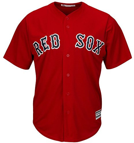 Majestic Boston Red Sox Cool Base MLB Trikot Alternate Rot XL