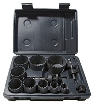 Krino 21080205K 21080205K-Set Seghe a Tazza Bimetalliche Hss-13 Pezzi, Acciaio