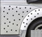 kleb-Drauf® - 40 Punkte/Weiß - glänzend - Aufkleber zur Dekoration von Autos, Motorrädern und Allen Anderen glatten Oberflächen im Außenbereich; aus 19 Farben wählbar; in matt oder glänzend