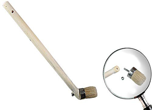 Winkelpinsel 30 mm Rundpinsel 45° Reifenmontagepinsel Nischenpinsel Knollenpinsel Montierpaste Holz