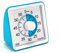 TimeTEX Zeitdauer-Uhr lautlos compact (blau)
