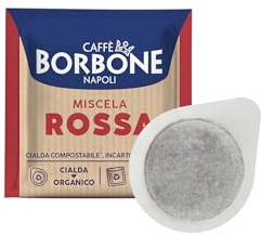 300 Pads Filter Paper 38mm Caffe' Borbone Red Mix