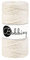 Bobbiny Oeko-Tex Premium Makramee Garn aus ökologischer Baumwolle in Natural 3 mm x 100 m