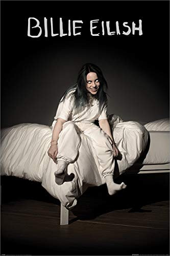 AMBROSIANA Billie Eilish Pyramiden-Maxi-Poster, Papier, Mehrfarbig, 61 x 91,5 cm