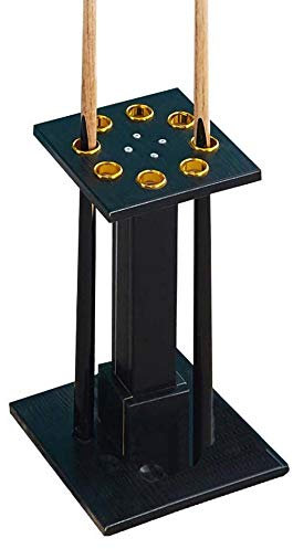 TQ Porte-Queues De Billard De Piscine Au Sol,Support De Billard Fournitures De Billard De Snooker Pour Le Club Scolaire,Peut Accueillir 8 Bâtons De Queue/Noir / 30x24x55cm