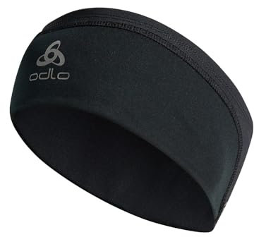 Odlo Unisex Stirnband Ceramiwarm, black, -