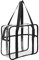FIYUK Große Kosmetiktasche, Schwarz , L (Pack of 1)