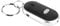 Dioche Trova chiavi, dispositivo anti-smarrimento, cerca chiave fischietto, LED audio portachiavi con fischietto, Localizzatore di posizione anti-smarrimento con allarme e luce lampeggiant(nero)