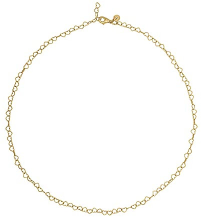 cai Damen Collier 925/- Sterling Silber 35cm Glänzend gelb 500250707-35