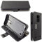 caseroxx Handy Hülle Tasche kompatibel mit Cubot King Kong 7 Bookstyle-Case Wallet Case in schwarz