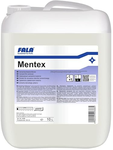 Fala 9388 Mentex, Entfernt Zement-, Kalk-, Fugenmittelrückstände und Bauverschmutzungen, 10 Liter