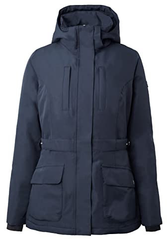 HORZE Damen Reitjacke Jadine, leichte Winterreitjacke wasserdicht und atmungsaktiv, Blau, 44