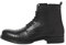 JACK & JONES Jfwshaun-Stivale in Pelle, Stivaletti Stringati Uomo, Antracite, 41 EU