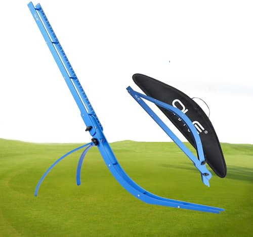 Golf-Putting Trainer Faltbares Golf Grün Lesetool,OLE ANDIGO Golf Green Reader Golf Training Tool Visualisierung und Instant Feedback, Zielen, Geschwindigkeitsfähigkeit