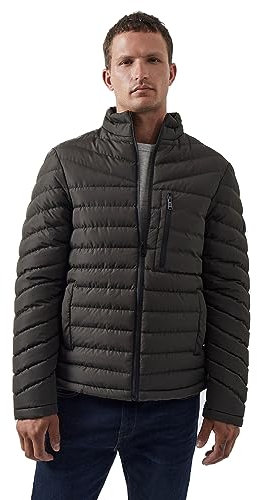 Row Funnel Neck Puffer Jacket