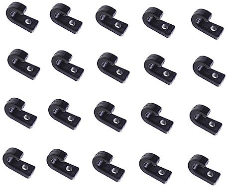 VILLCASE 20st Schnallen Kanu Kajak Angeln Rigging Bungee Takelage-bungee Ruderboot Angeln Takelage Bungee Kanuboot Angeln Takelage Bungee Kajak Angeln Takelage Bungee Produkt