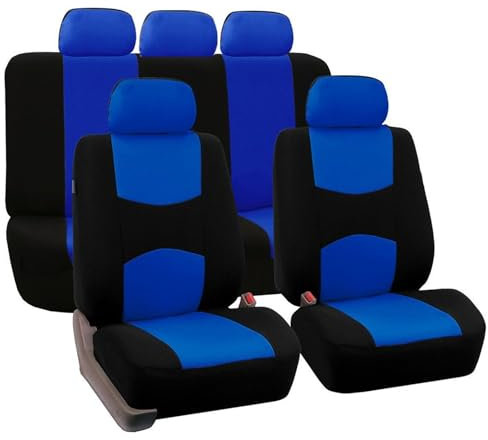 SNXLW 5 Sitzplätze Universal Auto Sitzbezüge Sets für VW Polo (Type AW 6C 6R 9N3 9N 6N2 6N 86C 2F 86) R GTI GTD GTE Autositzbezug Vorne Hinten Schonbezüge Innenraum Zubehör,C