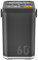 Powerbank, 36 W, Schnellladung, 60.000 mAh, Hochleistungs-Powerbank für den Außenbereich, LED-Notlicht, kann 5 Geräte gleichzeitig Aufladen,B