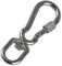 FOLODA Edelstahl Karabiner Feder Haustierschnallen Zum Verbinden Von Hundeleinen Halsband Hundekette Outdoor Ausrüstung