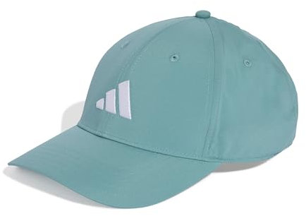 adidas Unisex - Adulto Bball cap LT EMB New Logo, Powder Teal/White, L