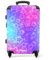 NoBoringSuitcases.com Kinderkoffer Mädchen, Hartschalenkoffer Groß, Koffer Kinder, TSA, Koffer Mädchen, Kinder Reisekoffer Groß, Koffer Mittelgroß (Sternenmuster - Lila-Rosa, 67 cm - 72 L)