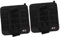 Garneck 2pcs Roll Storage Set Organizer Chef Cutlery Holders Cleaver Case Hobo Kitchen Zipper Pockets Tableware Pocket Silverware Bags Cutlery Bag Pouch Black Oxford