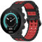VeveXiao Cinturino sportivo traspirante compatibile con Suunto 9/9 baro/7/spartan sport/D5, cinturino di ricambio in morbido silicone impermeabile da 24 mm per donne e uomini, Medio, Silicone, Nessuna