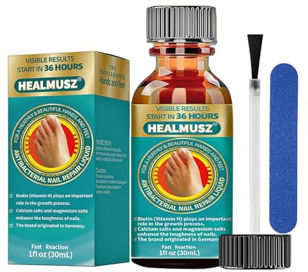 Extra Strong Fungal Nail Treatment for Toenails - Effective Toe Nail Fungus Treatment for Discoloured, Thickened & Damaged Nails - Repair Solution for Onychomycosis, Nail Lifting & Infections