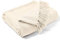 EHC Waffle Cotton Woven Large Sofa Throw 2 Seater Chair/Sofa/Bed 178 x 254 cm, Cream