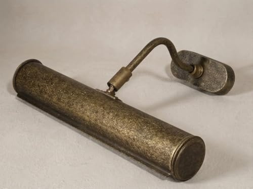 Wand- und Deckenleuchte aus Messing antikisierte Spot Leseleuchte