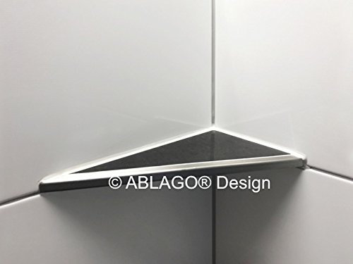 Befliesbare Duschablage - Typ WR3016 - Winkel - Edelstahl V2A/F - nachrüstbar - nachträglich einbaubar