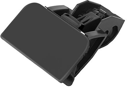 Qiilu Poignée de couvercle de boîte à gants de voiture, Serrure de boîte à gants pour Polo 2005-2009(Noir)