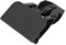 Qiilu Poignée de couvercle de boîte à gants de voiture, Serrure de boîte à gants pour Polo 2005-2009(Noir)