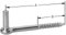 Pollmann®Baubeschläge 1110130 Haken J zum Einschrauben, Dorn Ø 13 mm, 100 mm lang, hell verzinkt, 2 Stück