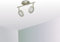 Trango 2-flammig 2804-022 LED Deckenleuchte in Nickel matt inkl. 2x LED Leuchtmittel 3000K warmweiß *Sherry* Badleuchte, Deckenstrahler, Deckenlampe, Flurlampe, Strahler, Wandlampe, Flurlampe
