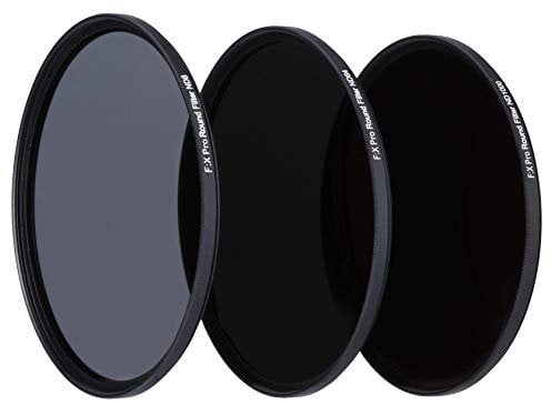 Rollei F:X Pro ND Filterset (ND 8, ND 64, ND1000) Neutraldichtefilter Set mit 3 Graufiltern (82mm)