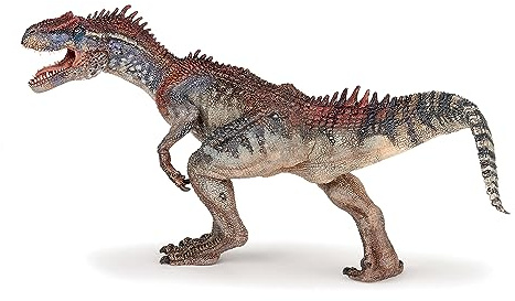 Allosaurus-Dinosaurier-Figur, Jura-Kollektion, ab 3 Jahren | Lernspiel über einen scharfzähnigen großen Räuber | 24.5 x 6 x 10.5 cm | handbemalt | originelle Geschenkidee für Kinder