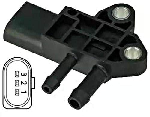 Exhaust Pressure Sensor DELPHI compatible with VW AUDI SEAT SKODA Caddy III Cc 07Z906051A