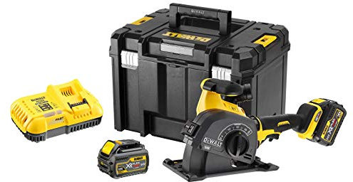 DeWALT DCG200T2 Rainureuse sans fil - Scie à fente 54V FlexVolt Ø 125 mm 2 x 6Ah