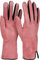 styleBREAKER Damen Touchscreen Handschuhe mit Farbkontrast und Fleece Futter, warme Thermo Fingerhandschuhe, Winter 09010030, Farbe:Rose