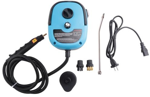 Rtauhife Nettoyeur à Vapeur Domestique Haute TempéRature 2500 W, Nettoyeur à Vapeur de Cuisine pour Climatisation de StéRilisation-Prise UE