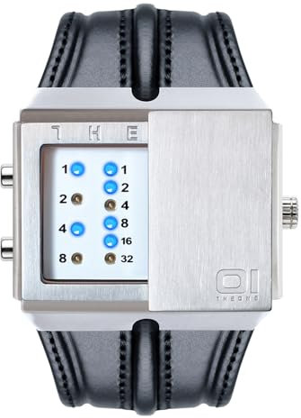 THE ONE Uhr Herren Binär-Armbanduhr Slider SD101B1