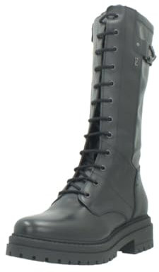 Nero Giardini I411840D Stivali Donna in Pelle E Materiale Tecnico - Nero 40