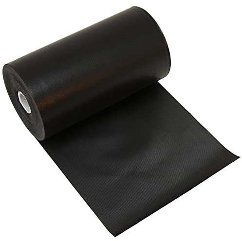 Saukalt Klimatechnik 25m Vinyl-Wickelband Schwarz (B:10cm) für Kältemittelleitungen, Klimaanlage, Wärmepumpe