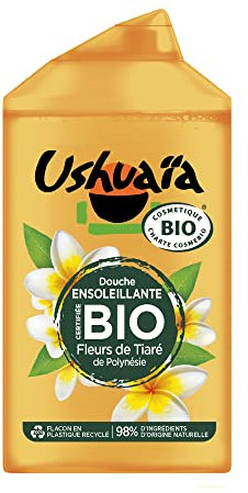 Ushuaïa Douche Certifiée Bio Fleurs de Tiaré de Polynésie 250ml