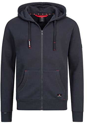 Höhenhorn Woodberg Pull à capuche pour homme, bleu foncé, XXL