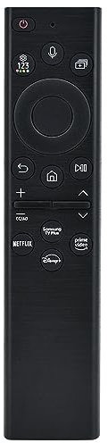 BN59-01385A - Mando a distancia por voz de repuesto para Samsung QLED Smart TV GQ43Q60BAU GQ43Q60BAUXZG GQ43QN90BAT GQ43QN90BATXZG GQ50Q60BAU GQ50Q60BAUXZG GQ50Q80BAT GAT Q50Q8 0BATXZG GQ50QN90BAT