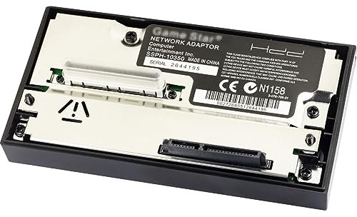 whiteeeen Für SATA-Netzwerkadapter HDD Festplatte für PS2 Playstation 2, unterstützt bis zu 2 TB SATA HDD 2,5 Zoll 3,5 Zoll
