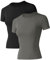 IECCP Haut de sport sans couture à manches courtes pour femme, perméable à l’air et extensible, pour gym, fitness, yoga, L